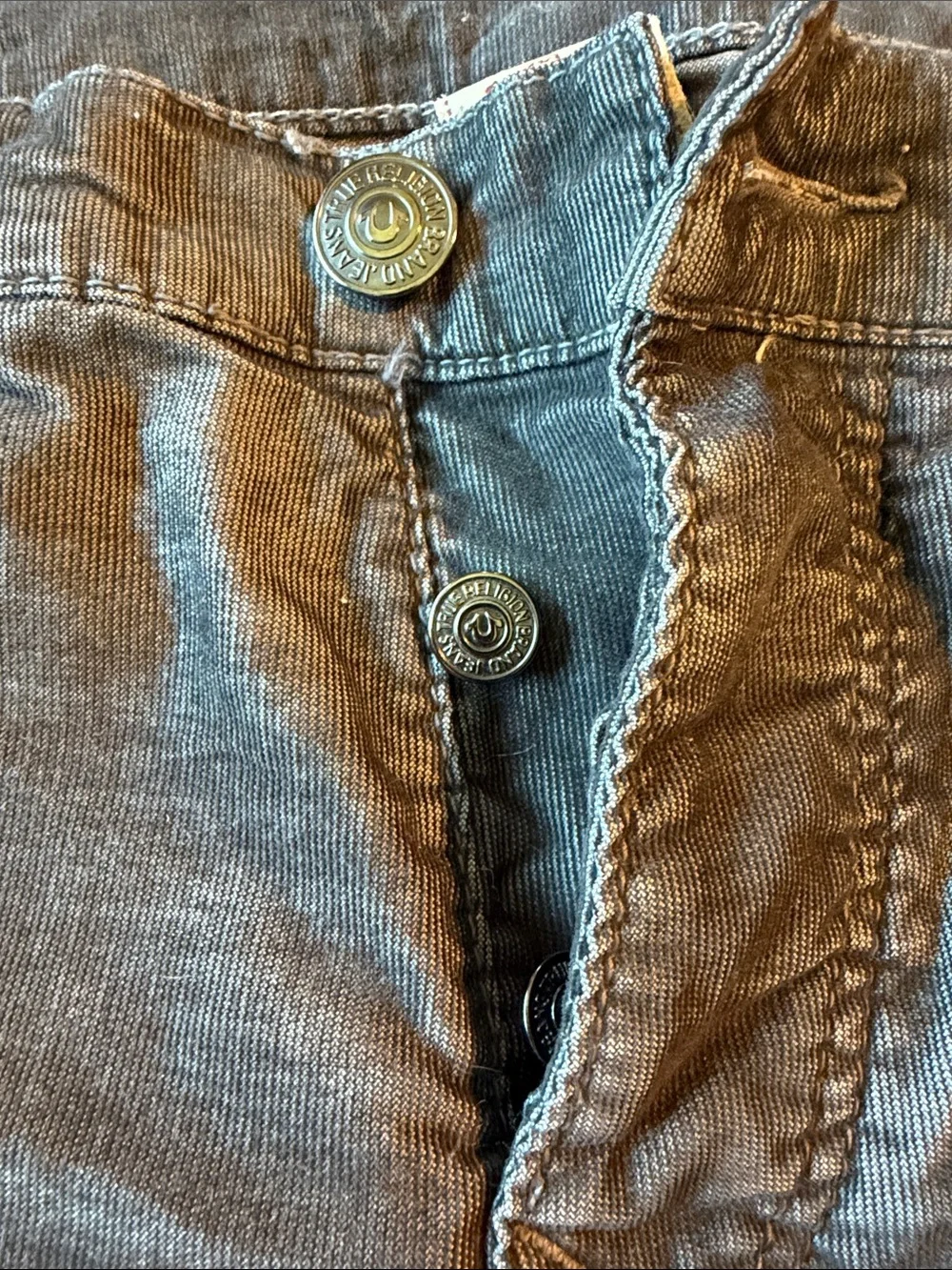 True Religion Men's Relaxed Jeans in Gray